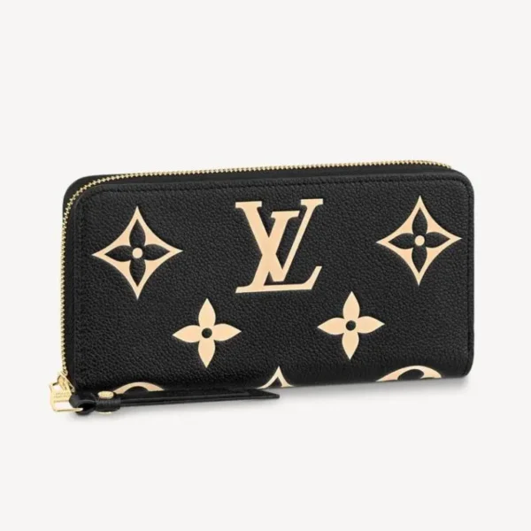 LOUIS VUITTON Montagne M long wallet 2-piece set deals Ref: M45499 + M80481