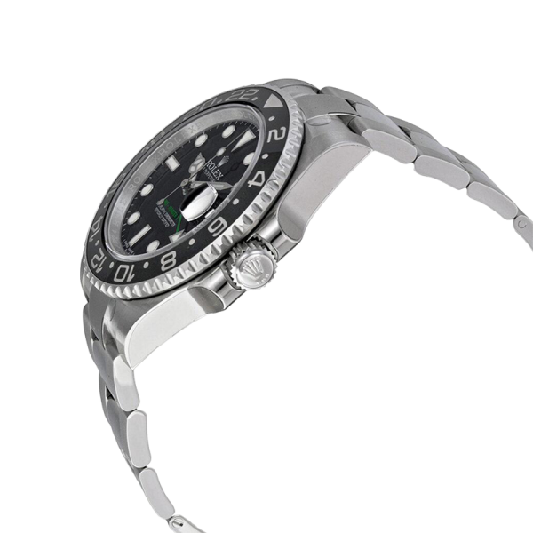 Rolex Gmt Master Ii 116710LN 40MM 黑色 表盘 银色调 表壳 腕表