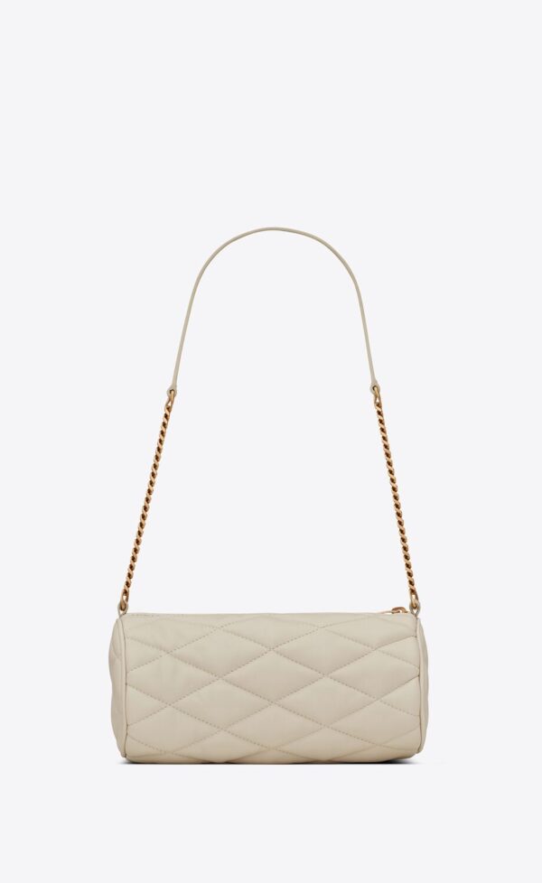 YSL Sade Small Tube Bag in Quilted Lambskin