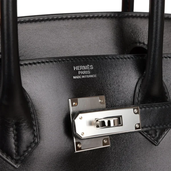 3f3dcf9bc9e86fc5e264b7bce9d38238 Hermès Birkin Sellier 30 Black Box Palladium Hardware