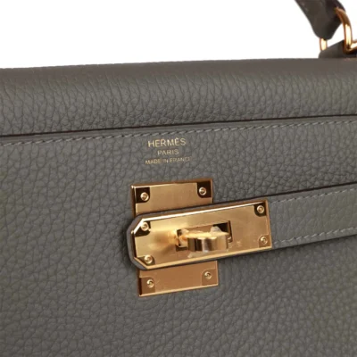 3fbeb749c95fd4609b18f7fc54b70ad3 Hermès Kelly Sellier 20 Black Epsom Palladium Hardware