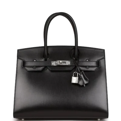 40c47cf75b9a94dc5d51d0e4e0cb3923 Hermès Birkin Sellier 30 Black Box Palladium Hardware