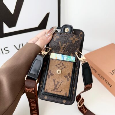 40deeeed703bab05eab8d25f09f7c66a-1 Luxury DAUPHINE LEATHER MONOGRAM CROSSBODY IPHONE CASE theroxymob