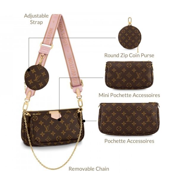 حقيبة لويس فويتون M44840 Multi-Pochette Accessoires