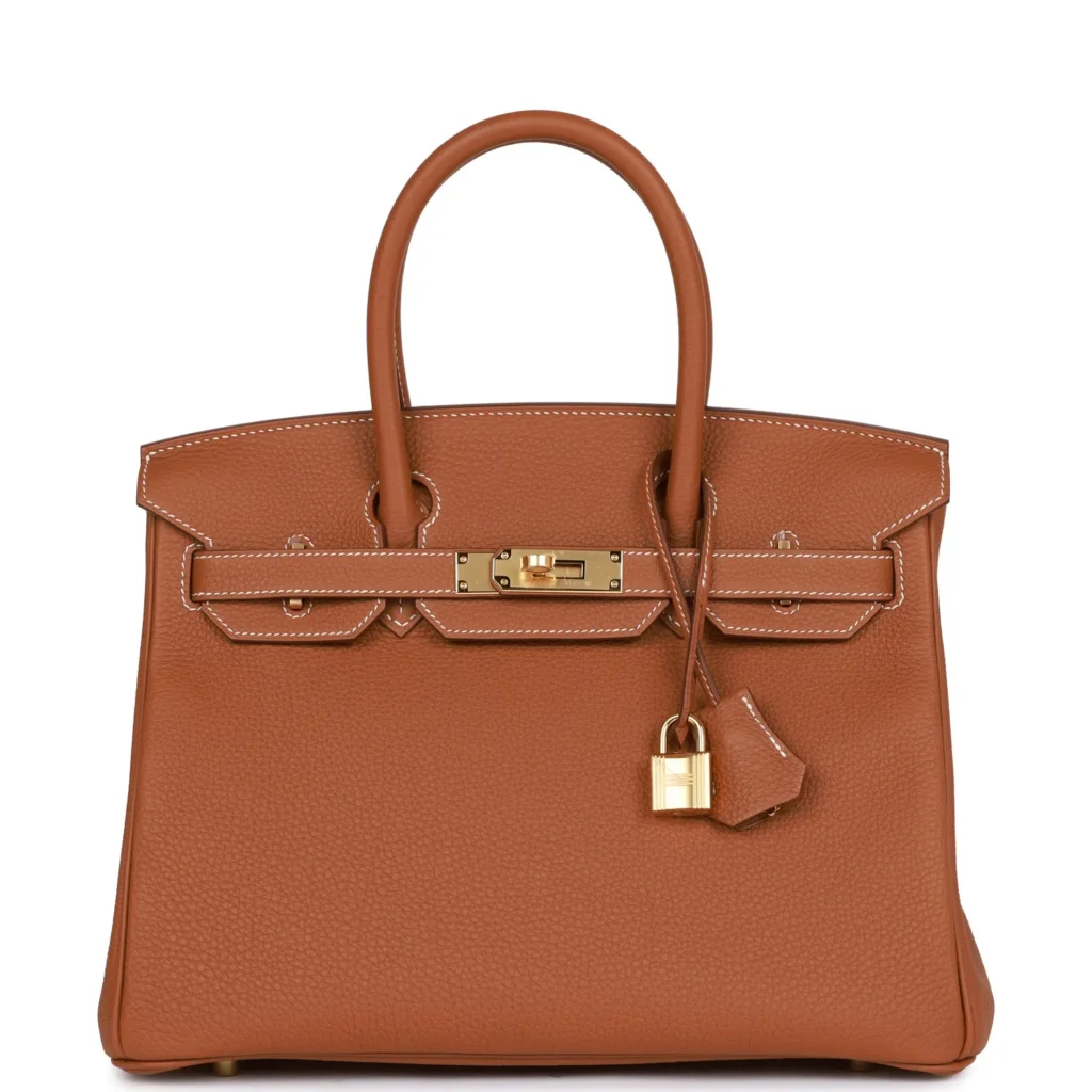 Hermès Birkin 30 Gold Togo finitions dorées