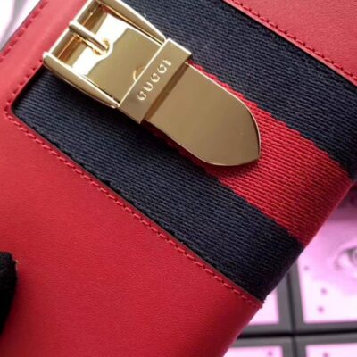 Gucci Sylvie leather zip around wallet 476083