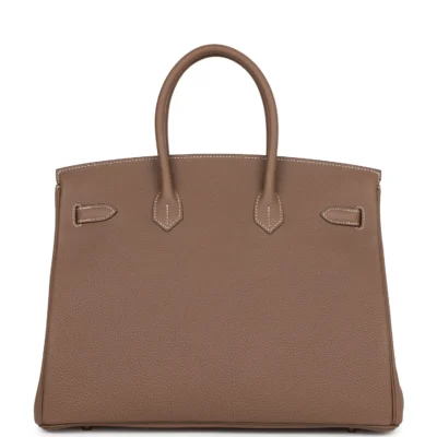 455419afb76d3b87354e8b2d1b11b244 Hermès Birkin 35 Etoupe Togo Gold Hardware