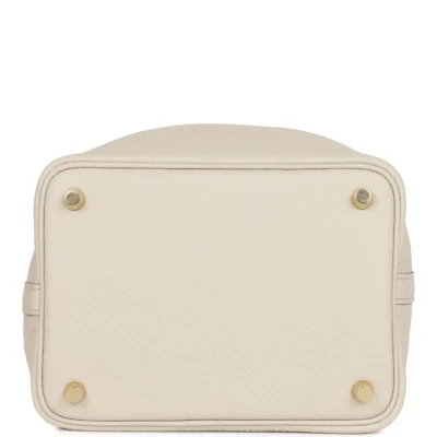 Hermès Picotin Lock 18 Beton Clemence Gold Hardware