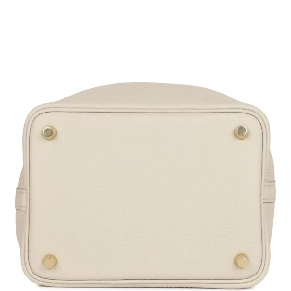 Hermès Picotin Lock 18 Beton Clemence Gold Hardware