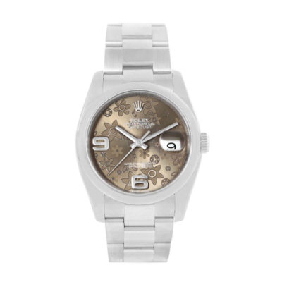 46b660f7153c772f7dedb1bc51e5092a Rolex Datejust 116200BFAO 36MM Bronze Floral Dial Silver-tone Case