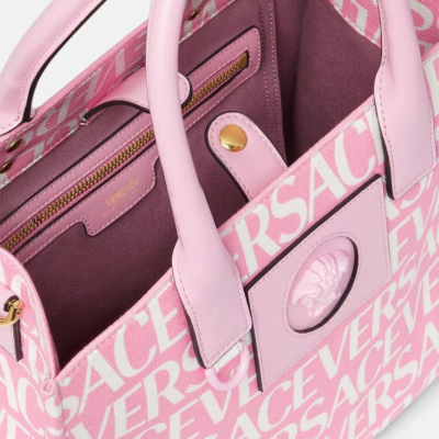 VERSACE ALLOVER TOTE BAG
