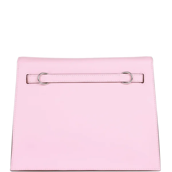 Hermès Kelly Danse Rose Sakura Swift Palladium Hardware