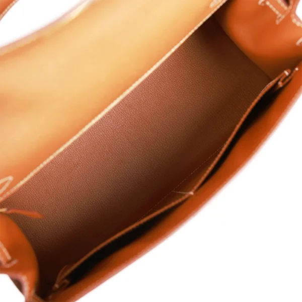 Hermès Kelly Sellier 32 Gold Epsom Gold Hardware