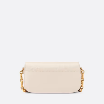 30 MONTAIGNE AVENUE BAG Dusty Ivory Box Calfskin