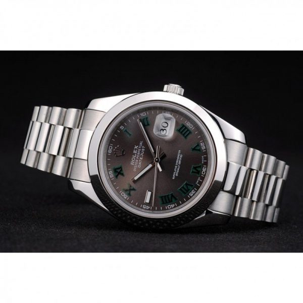 Rolex Datejust 42000 银色 表盘 男士腕表