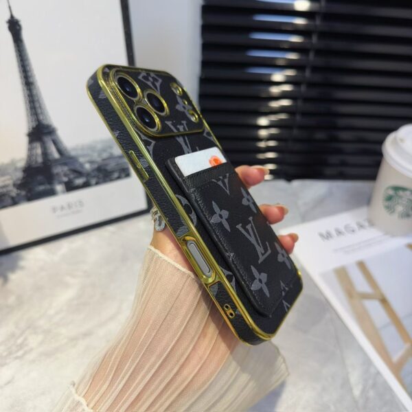 4_cc35fe88-b0bb-4658-9d75-d2011ec89809 Luxury LV Phone Case with Card Holder For iPhone 12-18 Pro & Pro Max