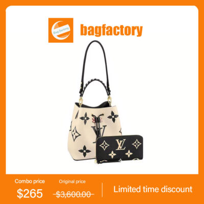 LOUIS VUITTON Neo Noe Claim Long Wallet 2 Piece Set Value Ref: M56889 + M80481