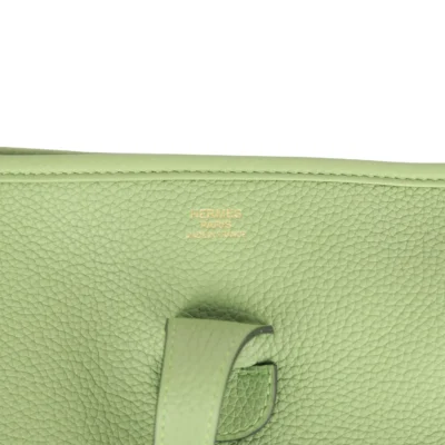 4b2a2b60a1cf9a62174f058bb7d4033f Hermès Evelyne III PM Vert Criquet Clemence Gold Hardware