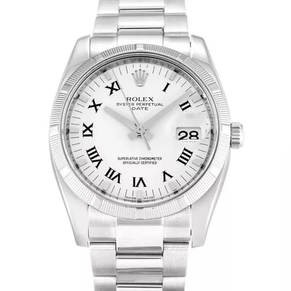 Rolex Oyster Perpetual Date 115210.1 34 MM Unisex Watch