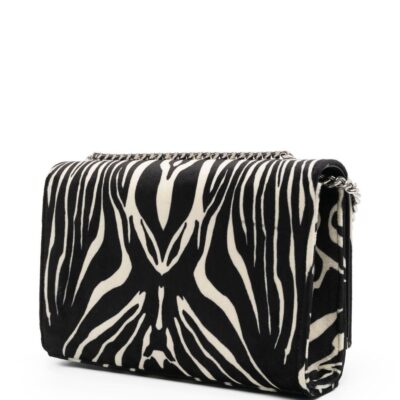 حقيبة صغيرة YSL Crossbody بلون Zebra Print