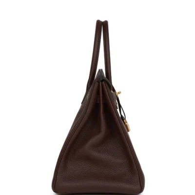 Hermès Birkin 35 Rouge Sellier Clemence Gold Hardware