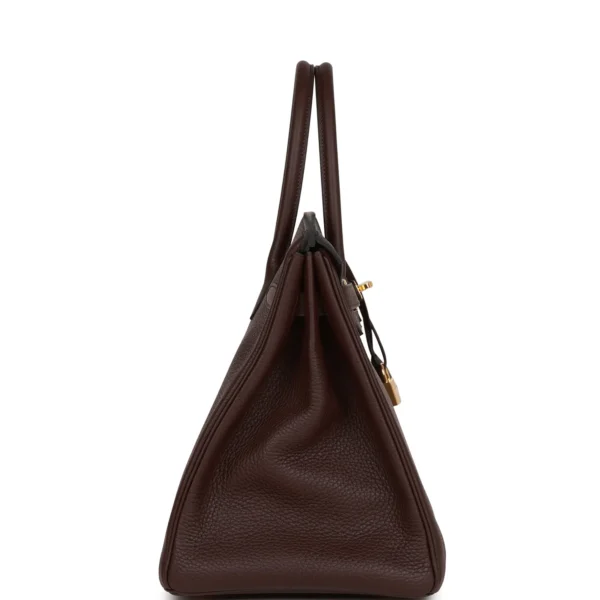 Hermès Birkin 35 Rouge Sellier Clemence Gold Hardware