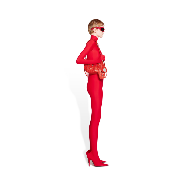 WOMEN'S LE CAGOLE XS SHOULDER BAG IN RED