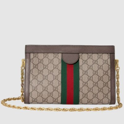 Gucci Ophidia GG small shoulder bag 503877 Dark Coffee