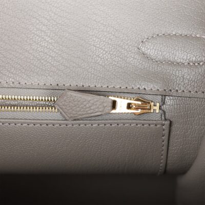 Hermès Birkin 30 Gris Meyer Togo Gold Hardware