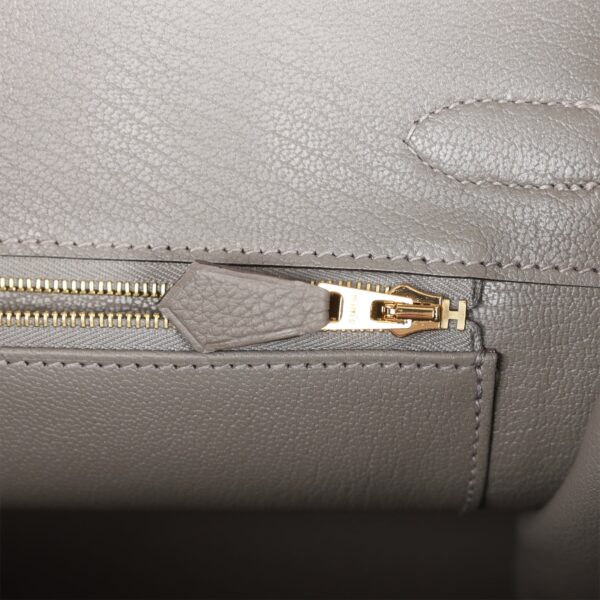 Hermès Birkin 30 Gris Meyer Togo Gold Hardware
