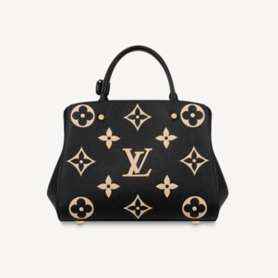 LOUIS VUITTON Montagne M long wallet 2-piece set deals Ref: M45499 + M80481