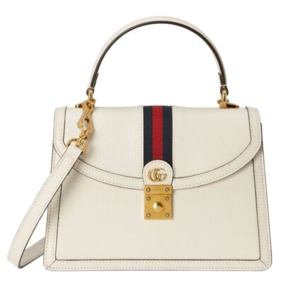 Gucci Ophidia Small Top Handle Bag With Web 652683