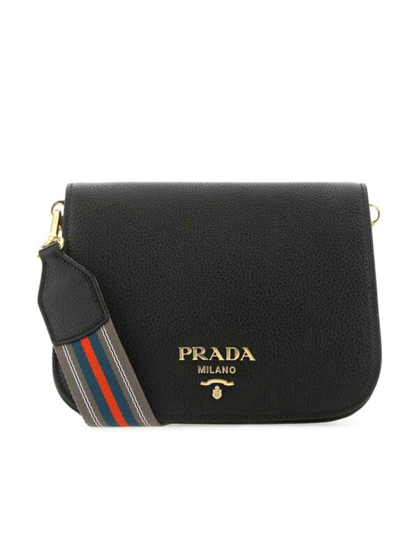 حقيبة كروس Prada جلد بلون أسود