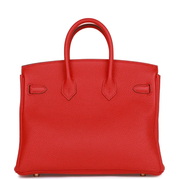 Hermès Birkin 25 Rouge de Coeur Togo Gold Hardware