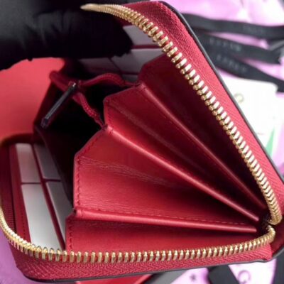 Gucci Sylvie leather zip around wallet 476083