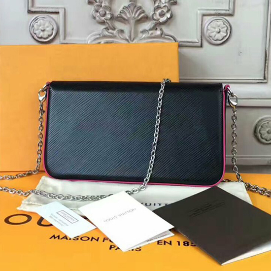 4ee1d829dde28573bb59ea8733f8e92a Louis Vuitton M64579 Pochette Felicie Crossbody Bag Epi Leather