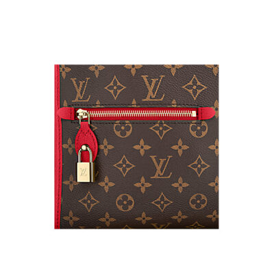 4f5d5c3a212564f93bfd9e2c7475f7ad Louis Vuitton Monogram Canvas POPINCOURT PM RED