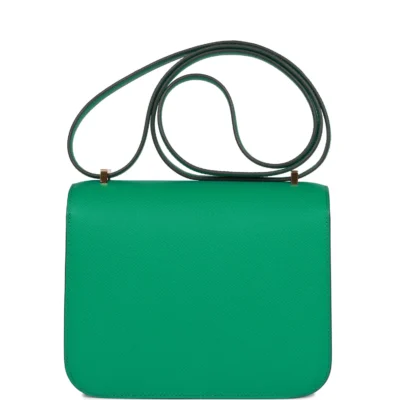 4f5ea1b4ec5e07aba3d54339ffd739a3 Hermès Constance 18 Vert Jade Epsom Gold Hardware