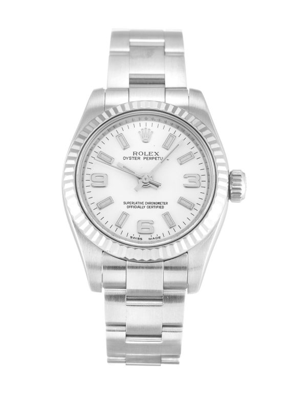 4f5f4c4a4ba590f6fbacceef76a5a344 Rolex Lady Oyster Perpetual 176234 26 MM Ladies Watch