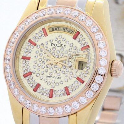 4f6ae3cfeb7bab325bc94b90bcce6325 Rolex Day-Date 118346.5 36 MM Lady Watch