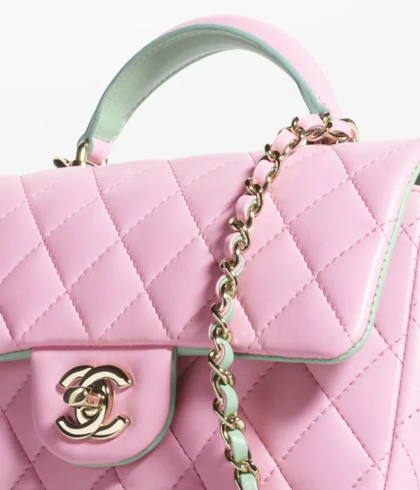 4f70d9efafbfaa5f0cf7aff6f51c49a4 MINI FLAP BAG WITH TOP HANDLE