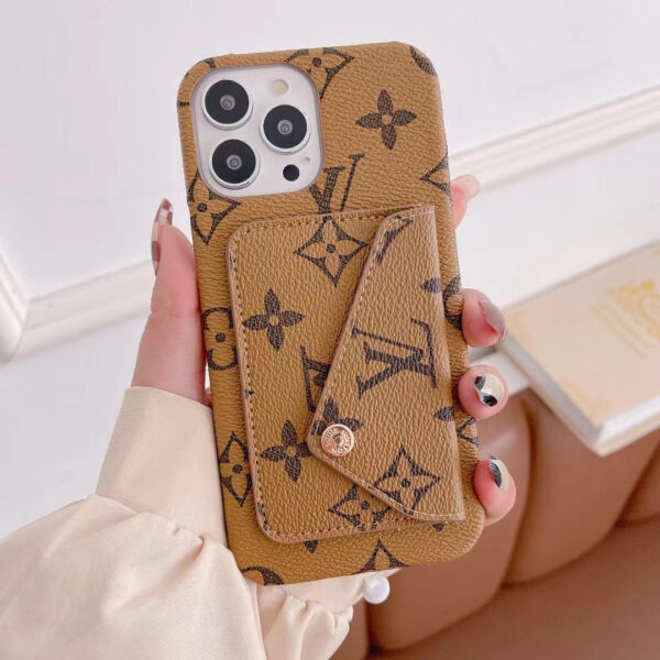 Chic LV Monogram Canvas Card Holder