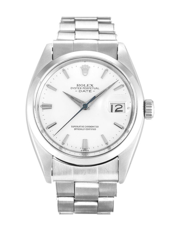 Rolex Oyster Perpetual Date 1500 36 MM Mens Watch