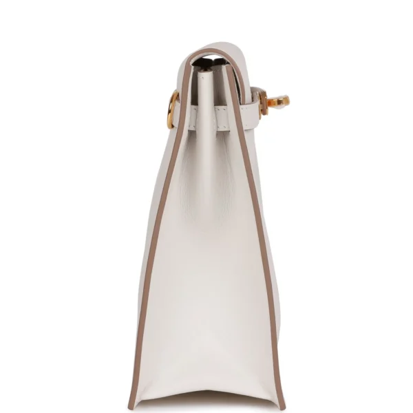 Hermès Kelly Danse Gris Perle Swift Gold Hardware