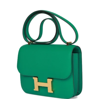 510f8c48734a5e106551580e80ce7d5c Hermès Constance 18 Vert Jade Epsom Gold Hardware