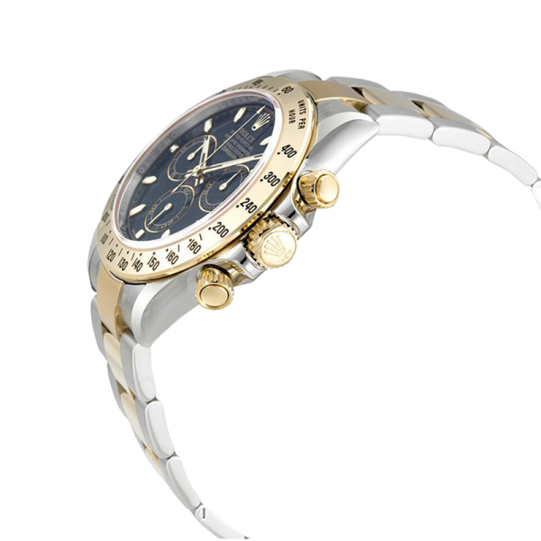 Rolex Daytona 116523BKSO 40MM Black Dial Silver-tone Case