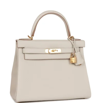 Hermès Kelly Retourne 28 Beton Togo Gold Hardware