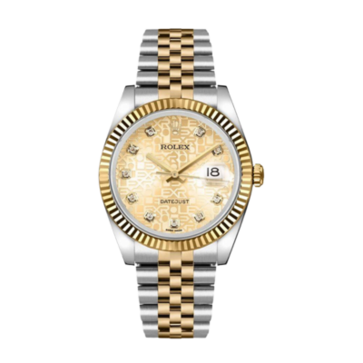 Rolex Datejust 116233CJDJ 36MM Black Dial Silver-tone Case