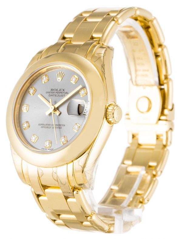 Rolex Pearlmaster 81208 31 MM Ladies Watch