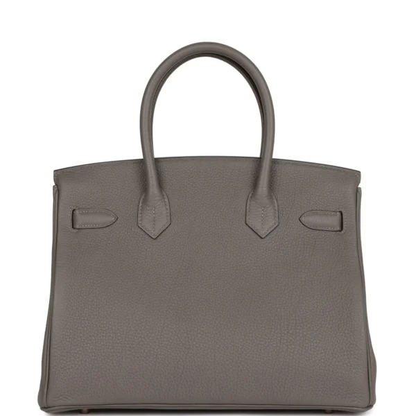 Hermès Birkin 30 Gris Meyer Togo Rose Gold Hardware